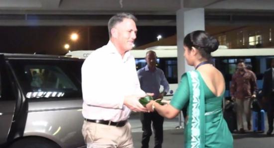 Australian Deputy PM Richard Marles Arrives in SL